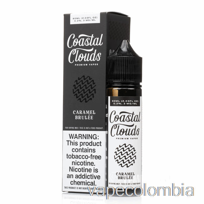 Vape Desechable Caramelo Brulee - Costeras Nubes Co. - 60ml 6mg